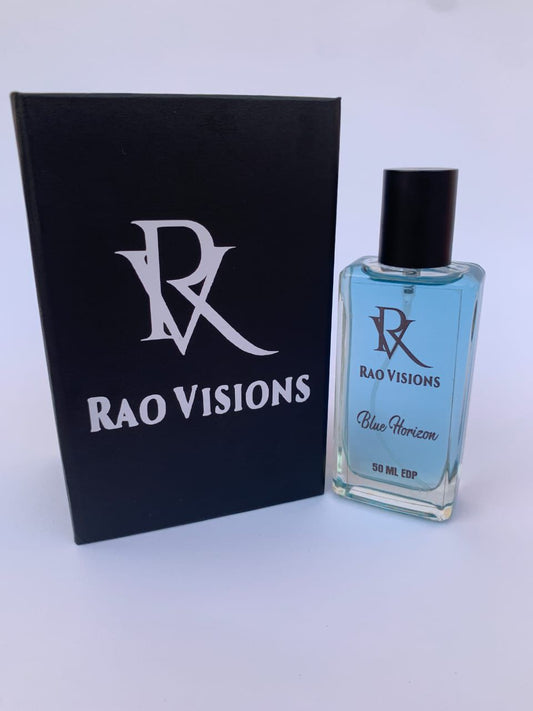 Blue Horizon' EDP 50 ML by Rao Visions - Fresh Aquatic Long-Lasting Fragrance